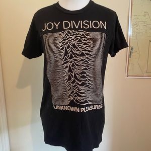 Joy Division Unknown Pleasures band album t-shirt